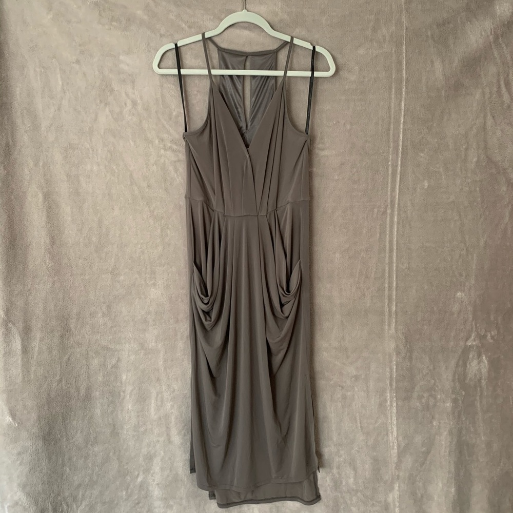 BCBGeneration Dusty Olive dress